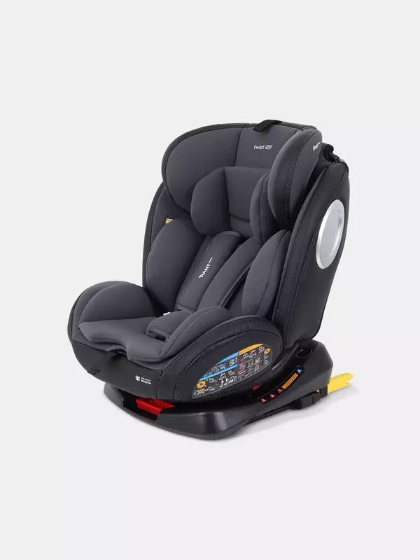 Автокресло Rant Basic Twist Pro Isofix 0/1/2/3 (0-36 кг) Grey